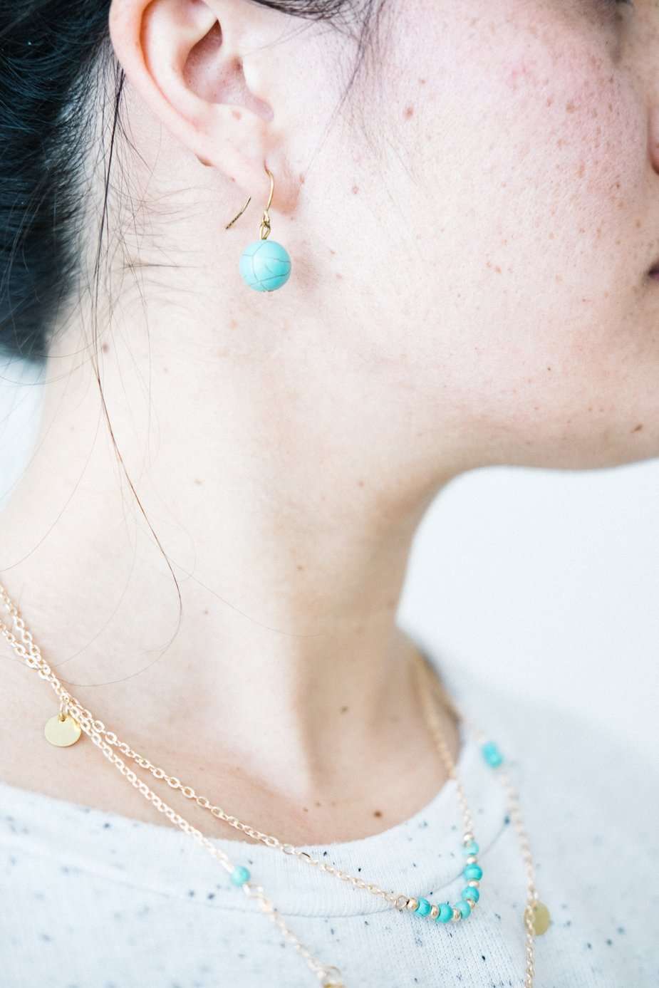  Pretty Gold Necklace Company 123 KK