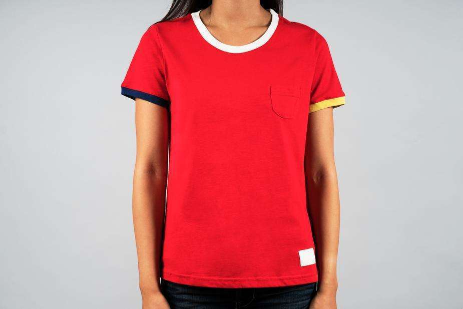 Red Sports Tee partners-demo KK