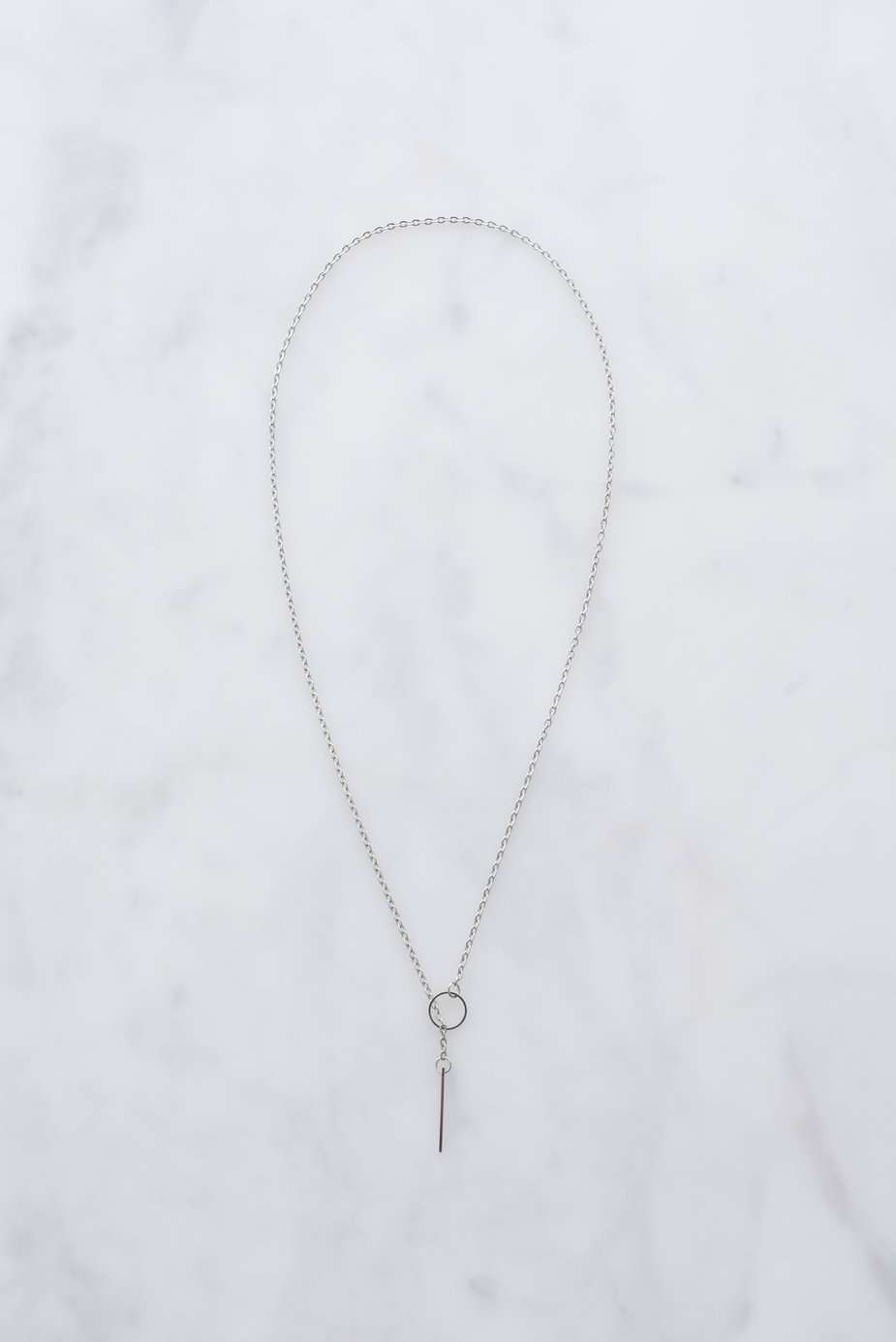  Silver Threader Necklace Sterling Ltd KK